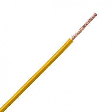 PRZEWÓD LGY 0.75mm ŻÓŁTY (op.100m)