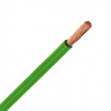 PRZEWÓD LGY 1.00mm ZIELONY (op.100m)