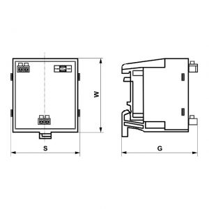 TRANSFORMATOR TSZSW 25/002M 24V-1.04A INDEL 2