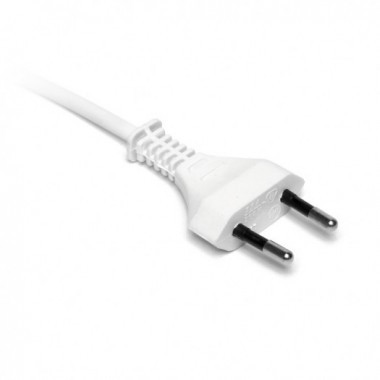 KABEL ZALEWANY 2x0.75 BIAŁY 1.8m