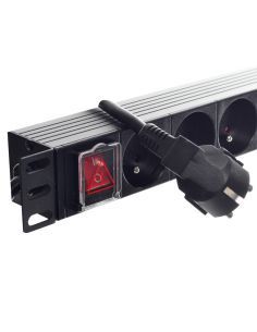 LISTWA ZASILAJĄCA 19" 1U 8... 2